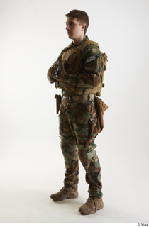 Photos Casey Schneider Army Dry Fire Suit Poses standing whole…
